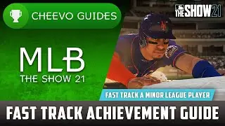 MLB The Show 21 - Fast Track | Achievement / Trophy Guide *How to Fast Track a Minor League Player*
