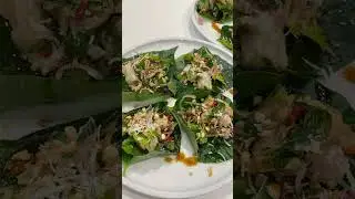 Join us on a trip to Bangkok with Betel Leaves & Red Beef Curry! 🦐🍛 #TasteOfBangkok #ThaiFood