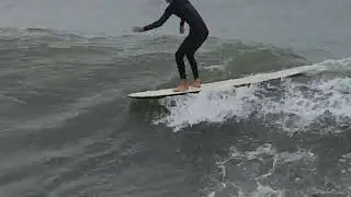 Barreled in a wave at doheny Hurricane Hillary 2023