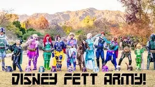 Disney Fett Army (Star Wars + Disney Mashup Cosplay Photo Shoot!)