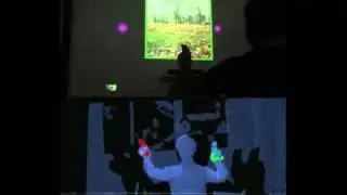 Minority Report Holo GUI with Kinect Hack from MIT