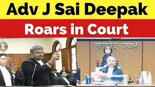 Adv. J Sai Deepak Roars in Court | PIL against Cabinet rank to 42 MLAs Row #law #karnataka