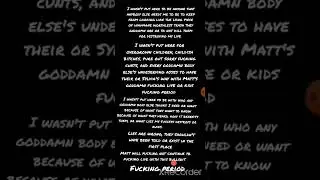 my life. not yours. period. music. Jon bon Jovi - it's my life. I own no rights or copyrights