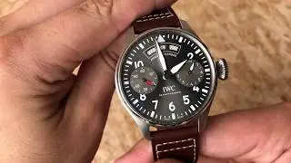 IWC Big Pilot Annual Calendar 7 Day Power Reserve - Topwatch