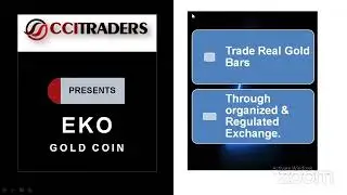Eko Gold Coin. Trading Gold futures, through an organized and regulated Exchange.