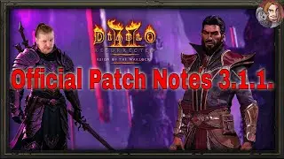 D2R RotW - official 3.1.1 Patch Notes (LoL)