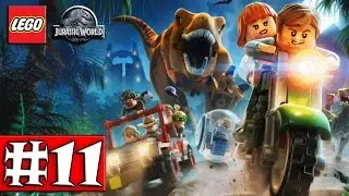 LEGO Jurassic World - Walkthrough - Part 11 - Landing Site [HD]