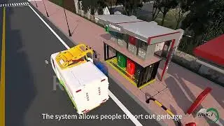 RNKJ Underground Garbage Bins with Adjustable Lifting Platform
