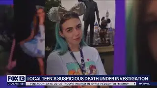 Local teen's suspicious death under investigation