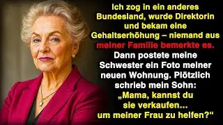 Meine Kinder hatten mich vergessen – bis meine Schwester ein Foto meiner neuen Wohnung postete!