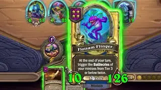 Insane Murloc Power with Kragg and Gold Flotsam Flinger