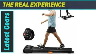 GYMAX Walking Pad 2-in-1 Under Desk Treadmill Review - Compact and Convenient!