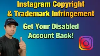 INSTAGRAM DISABLED THROUGH TRADEMARK & COPYRIGHT INFRINGEMENT | HOW TO GET YOUR ACCOUNT BACK