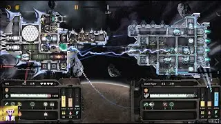 Strategic auto battler where you design a heavily-armed spaceship / Down With The Ship