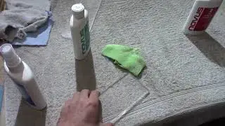 Polish plexiglass edge easy - never flame polish