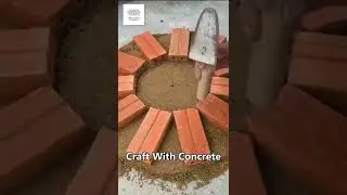 How to Make a Beautiful and Effective Wood Stove from Red Bricks #shorts #woodstove #stove #diystove