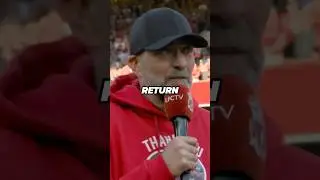 Jurgen Klopp&rsquo;s Shocking Comeback Will Change Everything