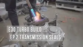 E30 TURBO DRIFT BUILD : EP02 INSTALLING TRANSMISSION SEALS