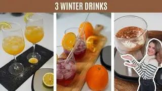 Winterzauber im Glas: 3 Einfache Winter Drinks mit Caso Design!