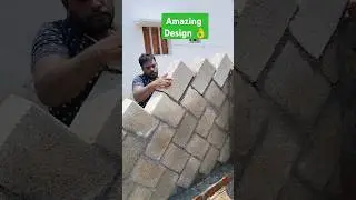 Amazing 👍 compound wall design 👍 #shorts #trending #viralvideo #design #amazing #compound