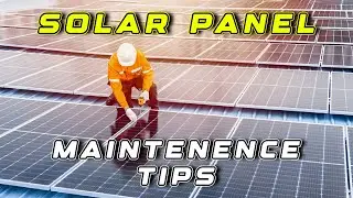 Essential Solar Panel Maintenance Tips to Boost Efficiency 🌞 #solarpanels #solarpanelmaintenance