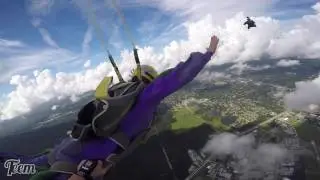 Friday Freakout: AFF Instructor Nearly Hits Parachute In Freefall