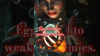 Egg ritual to weaken enemies. #magic #ritual #magia #esoteric