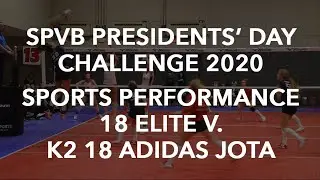 Intense Club VB Action - Sports Performance 18 Elite v. K2 18 Adidas Jota