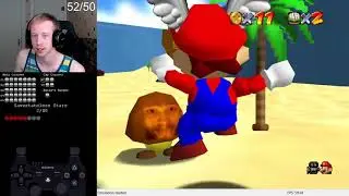 Playthrough of Katze Stuck in the Toilet 64