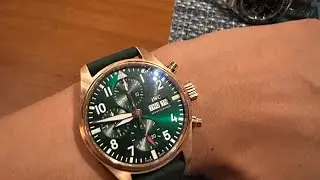 快講幾句～Sharp 醒非常的紅金pilot Chronograph IW388110