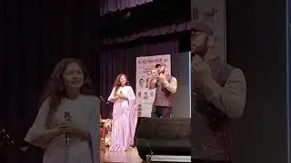 Function began with Music Voice of Mukesh - Sunny Singh  👇 At First Edition panchgvya panchang