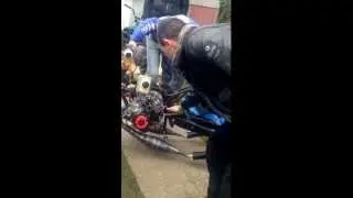 Test d&eacute;marrage bicylindre derbi polini big &eacute;volution by salade sponso ScootFast et royalcovering