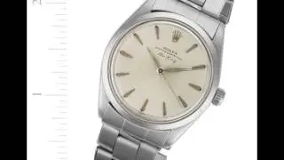 1958 Rolex Air King in stainless steel 5500 Buy, Sell, Consign