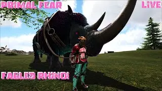 🔴LIVE - ARK PRIMAL FEAR | NEW ALPHA GIGANT, FABLED BRONTO