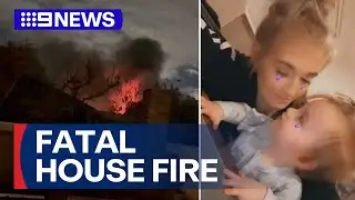 Young mother charged over a fatal house fire in Victoria | 9 News Australia
