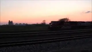 INRD Coal Train in Alliance Coal Loop at Princeton, IN