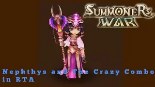 The Power of Nephthys (Dark Desert Queen) and The Combo | Summoners War