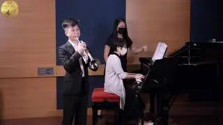Ho Fai TANG, Flor Peeters Sonata for Trumpet and Piano Op 51 1st movement, Teen Winds & Brass