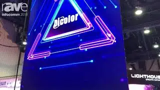 InfoComm 2018: Dicolor Introduces Indoor 2.9 LED Video Wall