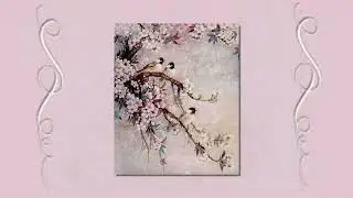 Artist Lena Liu.  Beautiful Birds and Landscapes