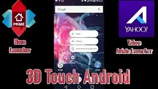 3D Touch de iphone en android|Gratis| Nova y Aviate Launcher| NO ROOT|