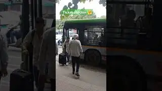 Delhi dtc bus ticket check 🤗