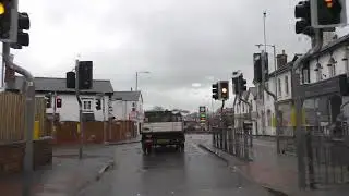 Driving On Worcester Road, Lower Howsell Road & Malvern Road From Malvern To Leigh Sinton, England