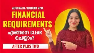 Financial Requirements for Bachelors Degree- Study in Australia | Malayalam