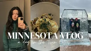MINNESOTA VLOG: How to spend a day in the Twin Cities - Brunch, Ice Maze, & Vikings