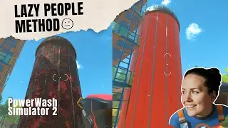 Lazy Silo Clean Method Pt.1 🧼 PowerWash Sim 2