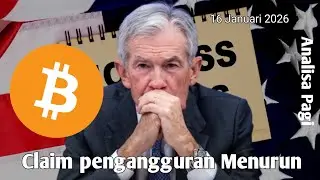 Analisa Pagi - Claim Pengangguran Menurun, Ke manakah arah Bitcoin dan Altcoin?