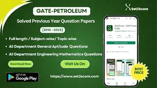 GATE  Petroleum  Previous Year Solved Papers (2016-2025)#gate #exam #gate2026#petroleum  #pyqs