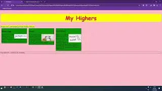 Higher WDD Lesson 6 - Implementation - Margins and Padding