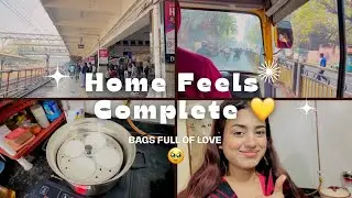 When Maa Visits You With Love, Food & Gifts 💛🥹| She Brought Home in Bags 💕😂 | #vlog #family 